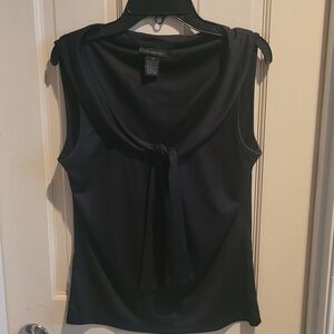The Limited BlackSleeveless Tie-Back Camisole